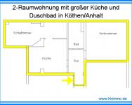 Wohnung mieten Köthen (Anhalt) klein 9z90qzptlgbh