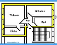 Wohnung mieten Köthen (Anhalt) klein gu8ep1w58trq