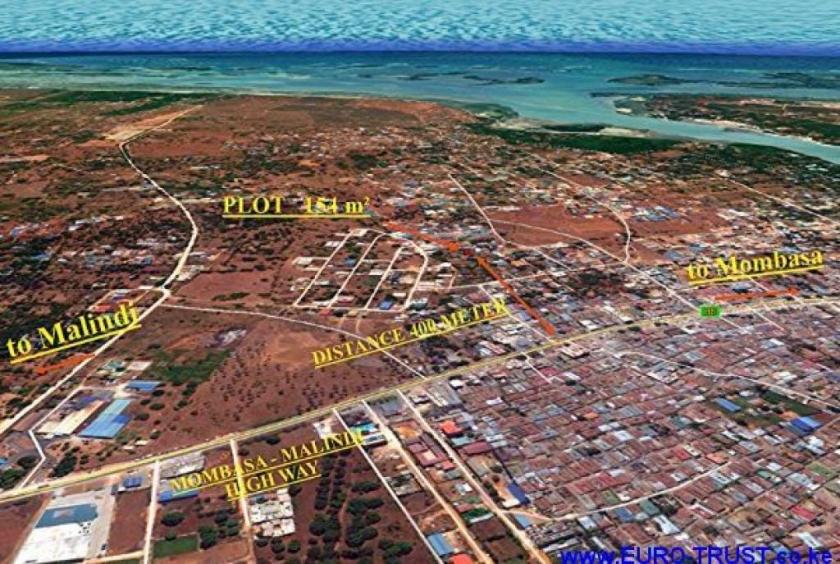 Mtwapa town plot for sale