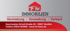 Logo Immobilienmakler und Hausverwaltung Frank Müller